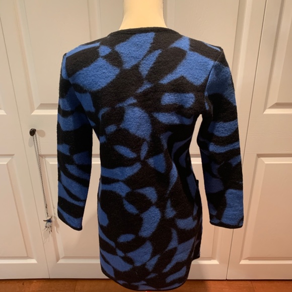 Parkhurst small deleted wood zip up dress/coat new no tags - Picture 3 of 3